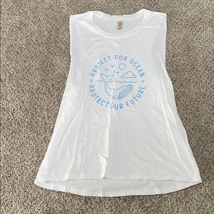 NWOT Save the ocean tank top